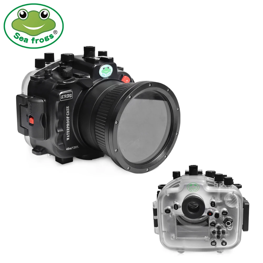 

Seafrogs Scuba Diving Camera Housing With 28-70 mm Lents For Sony A7RIVA Camera Case Cover Underwater Photography Equipment