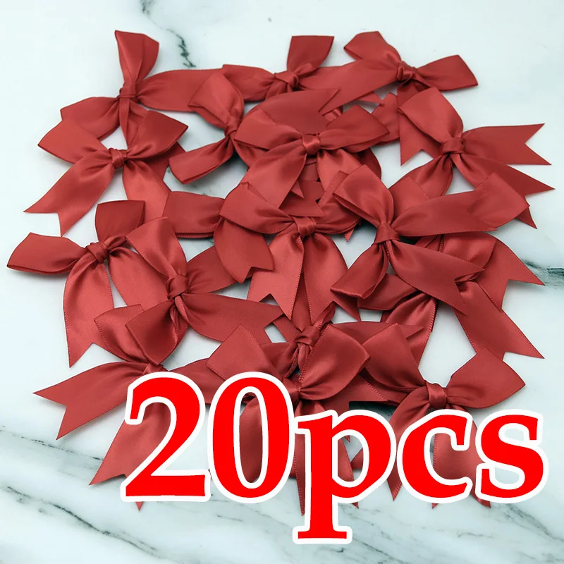 

Розовые атласные банты RIBBON HOUSE 20 шт