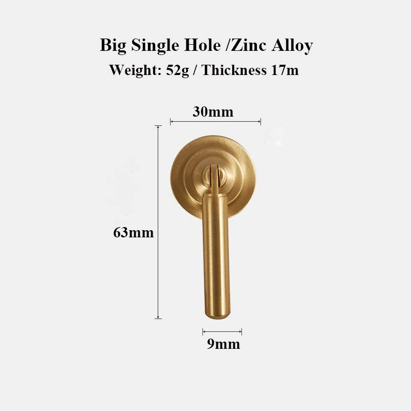 

Ручки-капли для шкафов из цинкового сплава