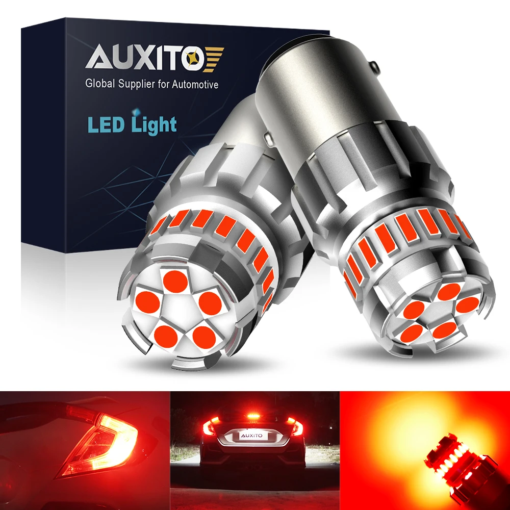 

AUXITO 2 шт. 1157 P21/5W Светодиодная лампа P21W BA15S 1156 7506 BAY15D Светодиодные стоп-сигналы Лампа заднего хода DRL Супер яркие автомобильные фонари Красный Белый
