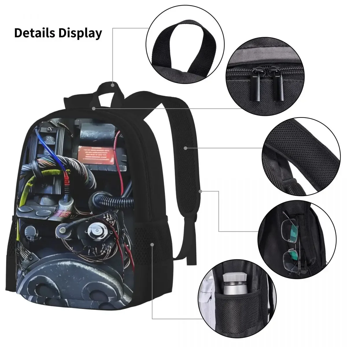 ГОРЯЧАЯ распродажа Ghostbuster Proton Pack Рюкзак Школьная сумка пенал комбинация сумок