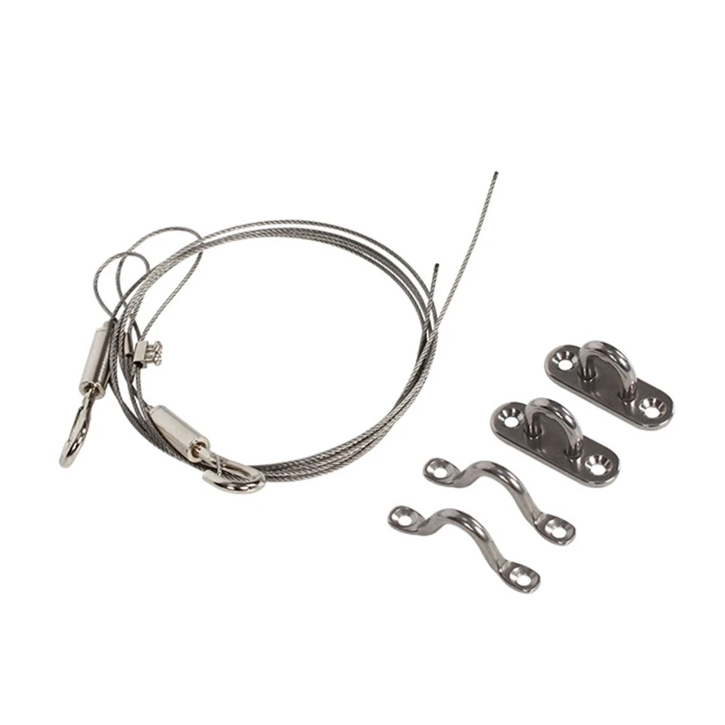 

304 Нержавеющая сталь Материал Регулируемая длина RV Hatchdoor Wire Pull Ropeo Прямая поставка