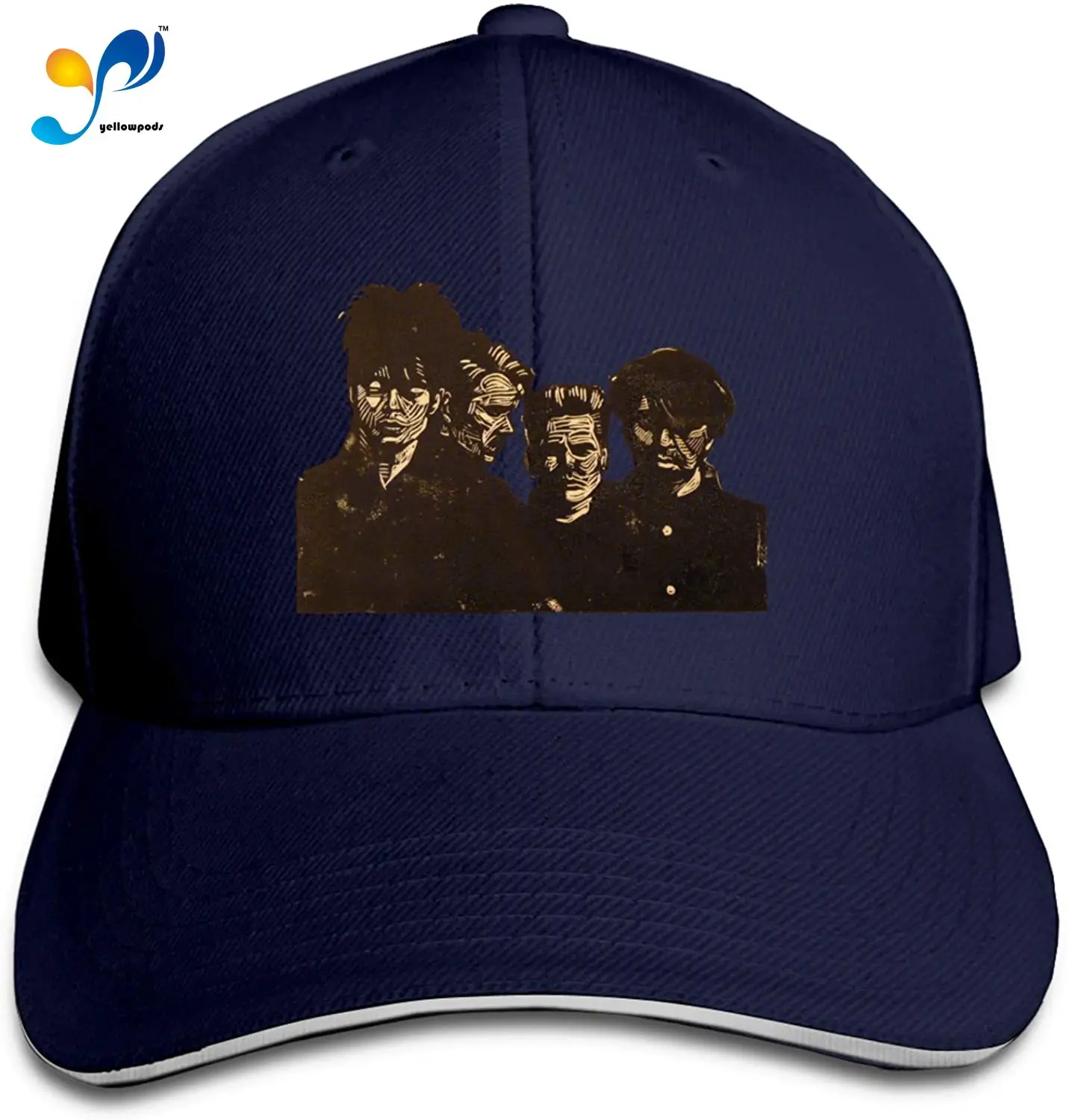 

Unisex Echo & The Bunnymen Baseball Cap Adjustable Peaked Sandwich Cap Trucker Dad Hats