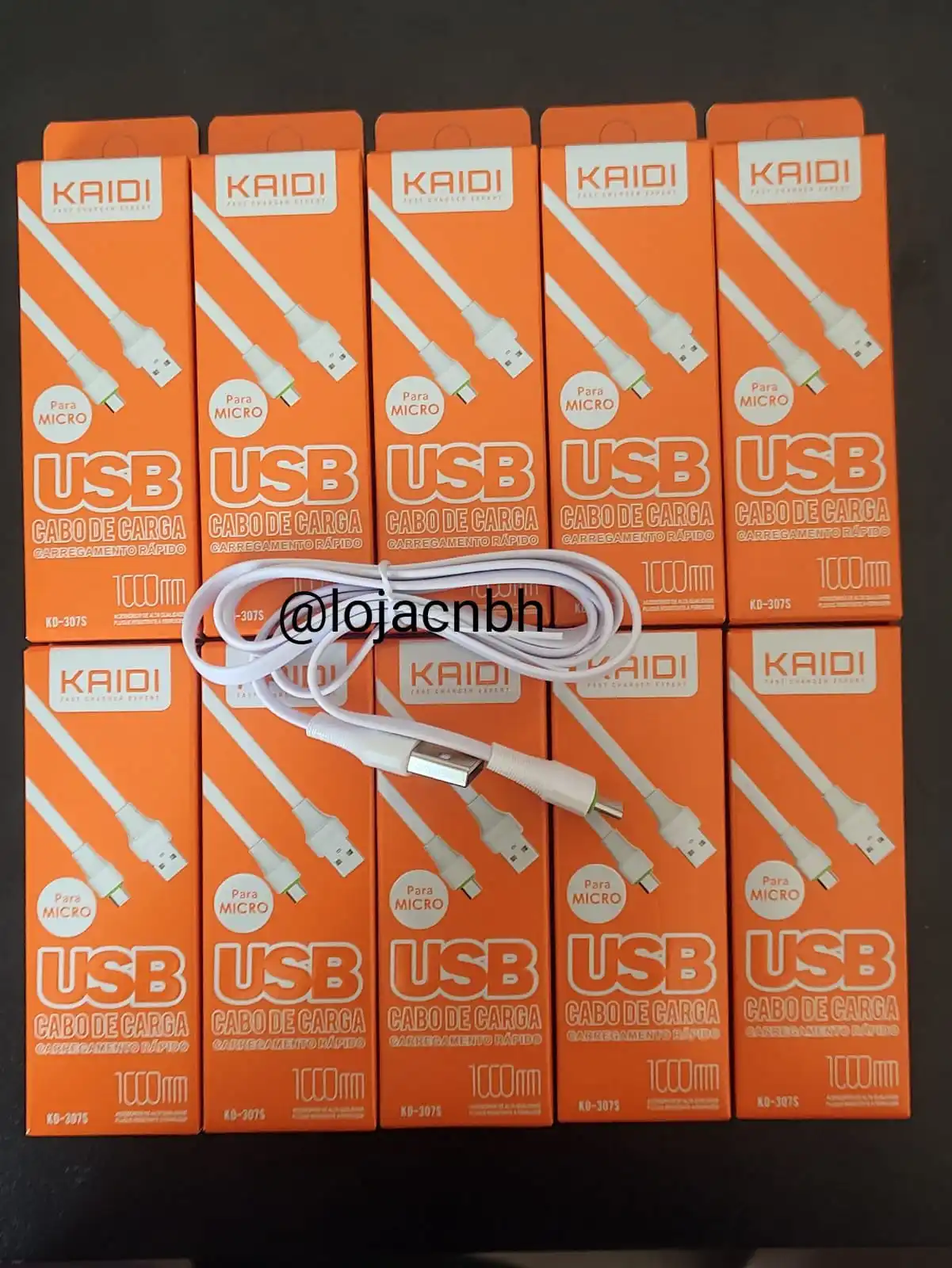 

USB CABLE TURBO V8 KAIDI RAPID LOADING-V8