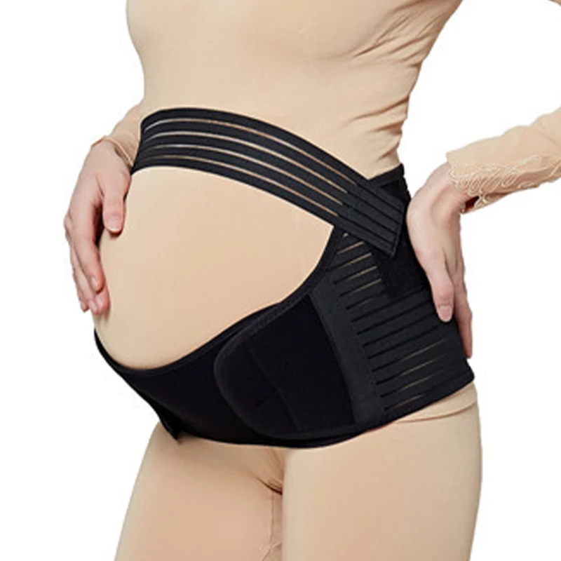 3 in 1 Adjustable Maternity Belt Pregnancy Breathable Belly Back Support Band Abdominal Binder Shapewear