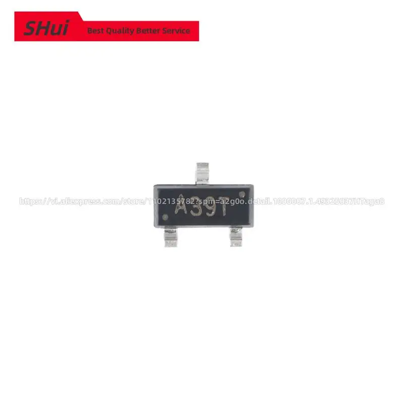 Чип для транзисторов AO3442A AO3416A AO3415A AO3414A AO3413A AO3409A AO3407A AO3404A AO3402A AO3401A AO3400A SOT-23 MOS, 50 шт.