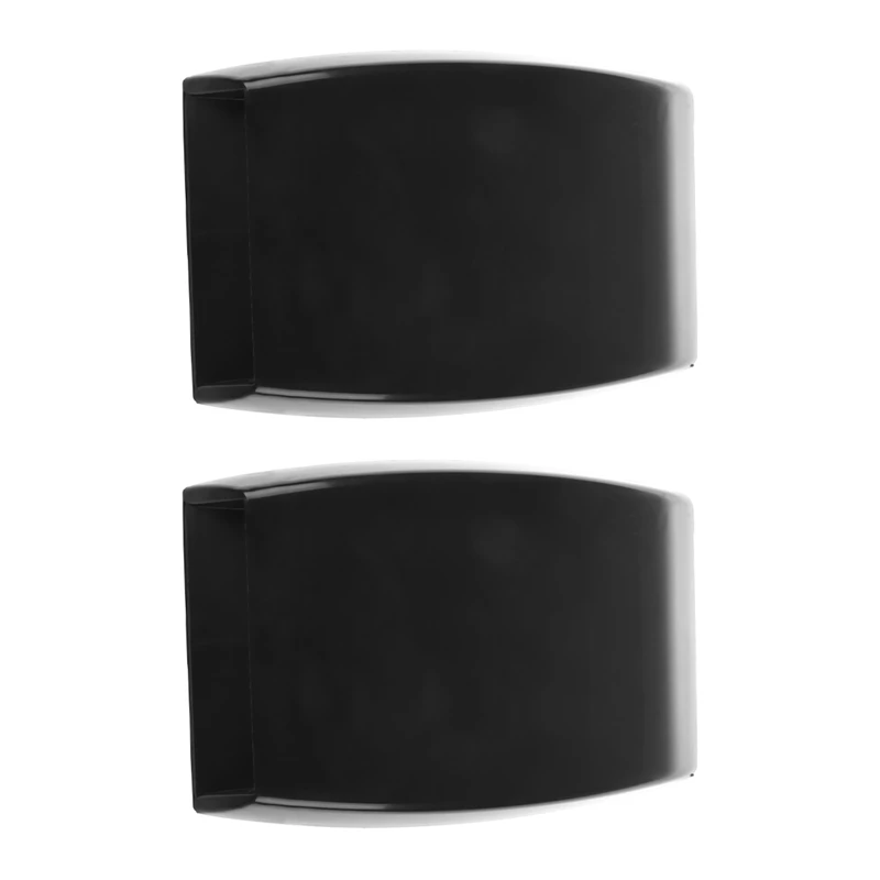 

2X Car Hood Scoop Universal Air Flow Vent Black With Mesh
