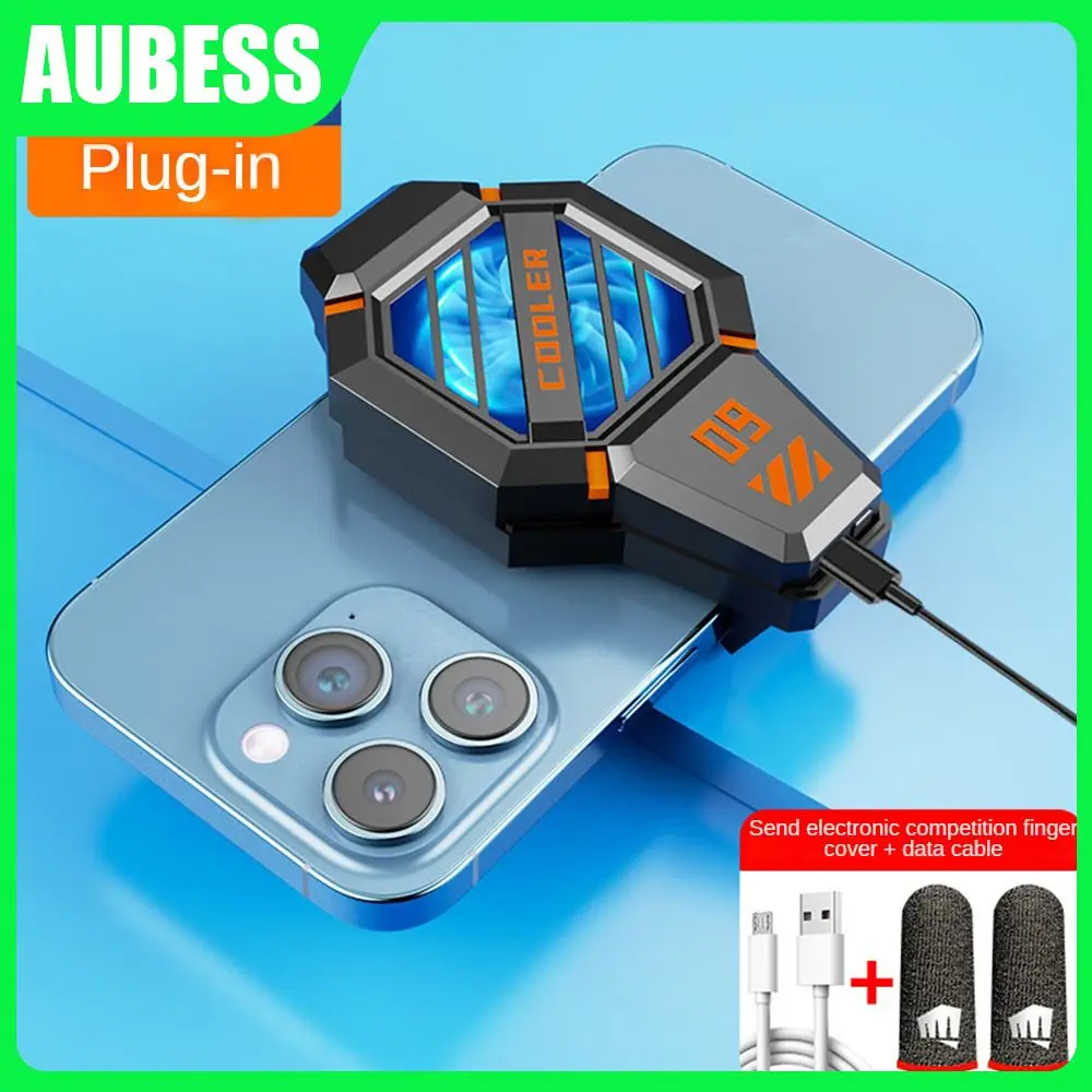 

Radiator Silent Operation Small And Exquisite Mobile Phone Heat Sink Quick Heat Dissipation Unrestricted Fan Radiator