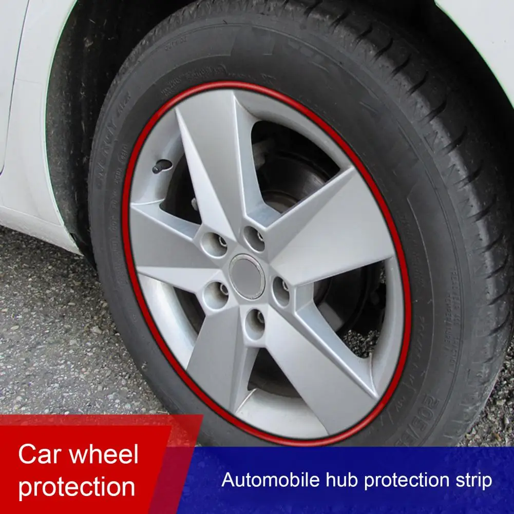 

Wear-resistant 1 Roll Practical Half Moon-shaped Scratch-proof Sticker TPE Collision Strip No Odor Vehicle Accessories