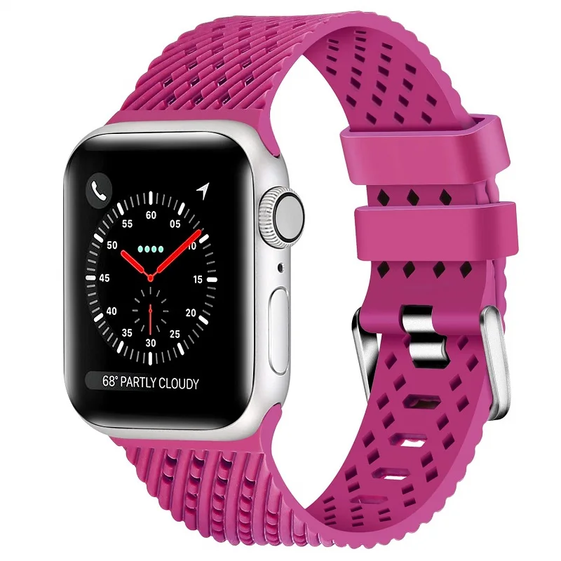 

Силиконовый ремешок для часов Apple Watch Series 4, силиконовый ремешок для часов Apple Watch 40 мм