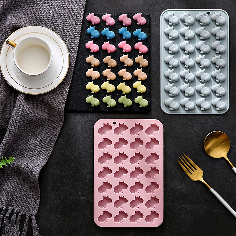 Силиконовая форма для шоколада с изображением животных Капибалы помадки конфет