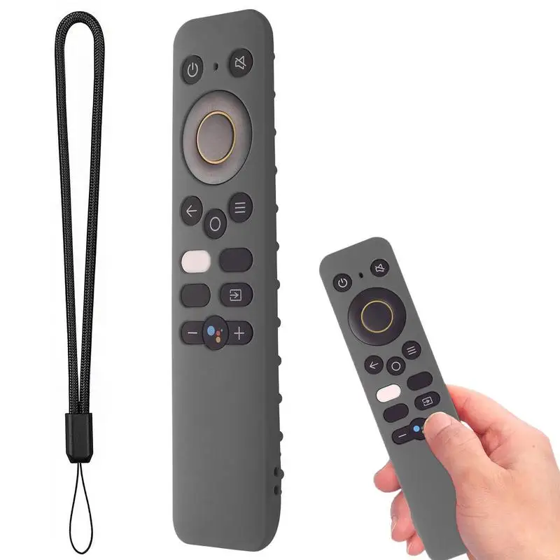 

Silicone Remote Control Case For 4K Smart TV Stick Protective Cover Remotes Control Protector Anti-fall Anti-Scratches