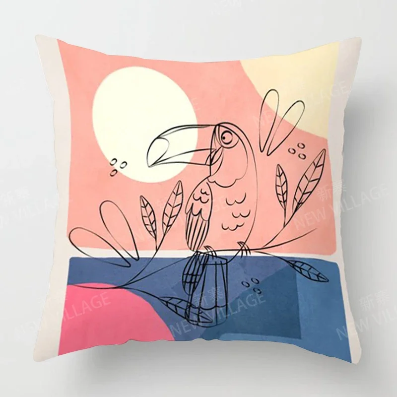 Скандинавский осенний домашний декор осенняя наволочка для дивана чехол подушки