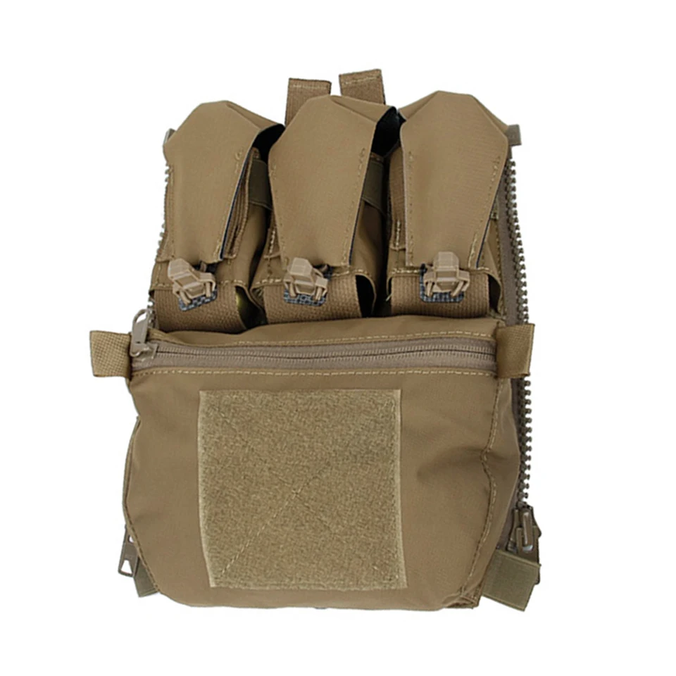 

TMC 2022 New Tactical FPC Style Vest Special Zipper Back Bag CB/BK/RG TMC3549