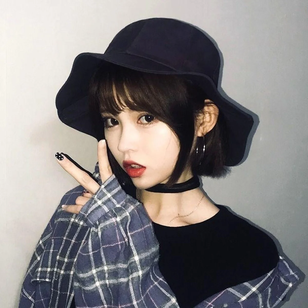 

Women's Ruffled Fisherman's Hat In Spring And Summer Sun Shading Student Cute Basin Cap Bucket Hats Bob