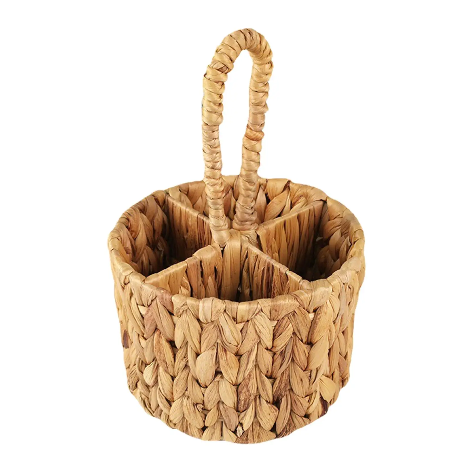 Плетеный органайзер для столовых приборов держатель с гиацинта вечеринки