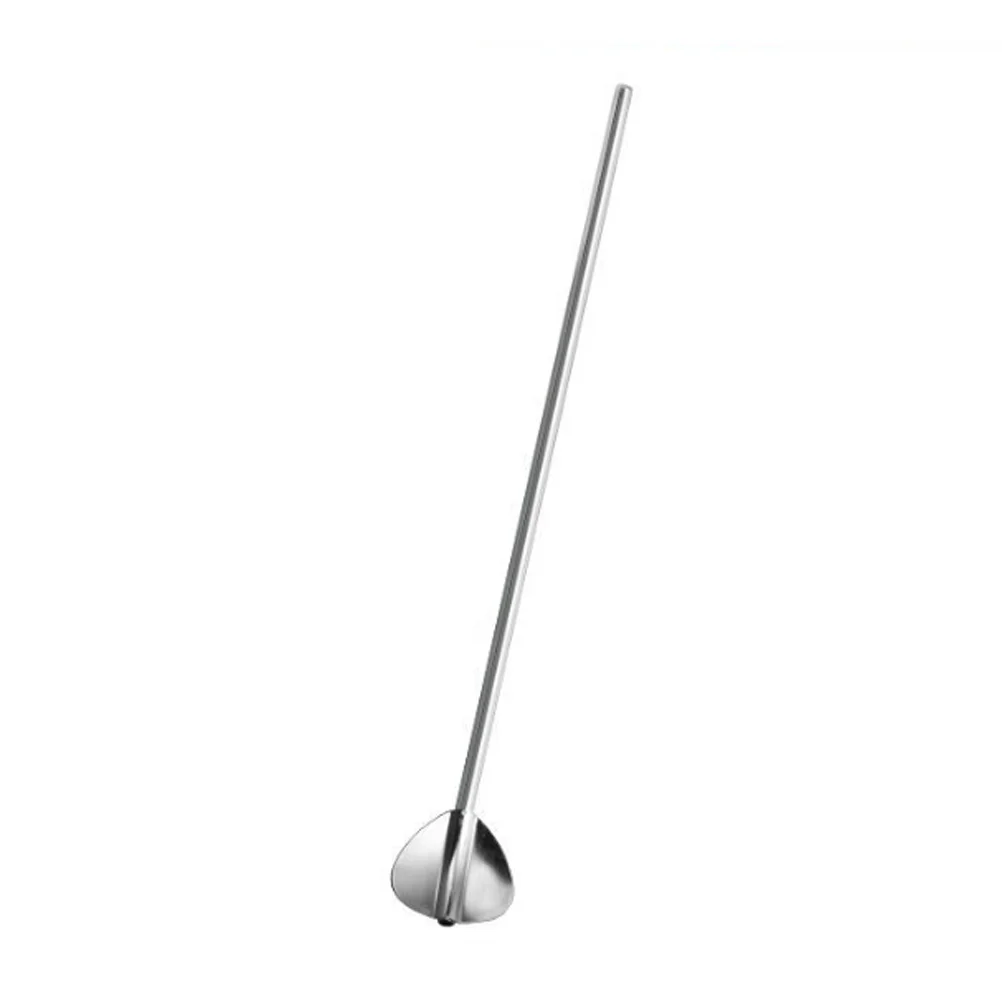 

Straws Tea Spoon Reusable Drinking Bubble Coffee Mixing Cocktail Silver Spoons Stir Straw Cocktails Stirring Metal Staw
