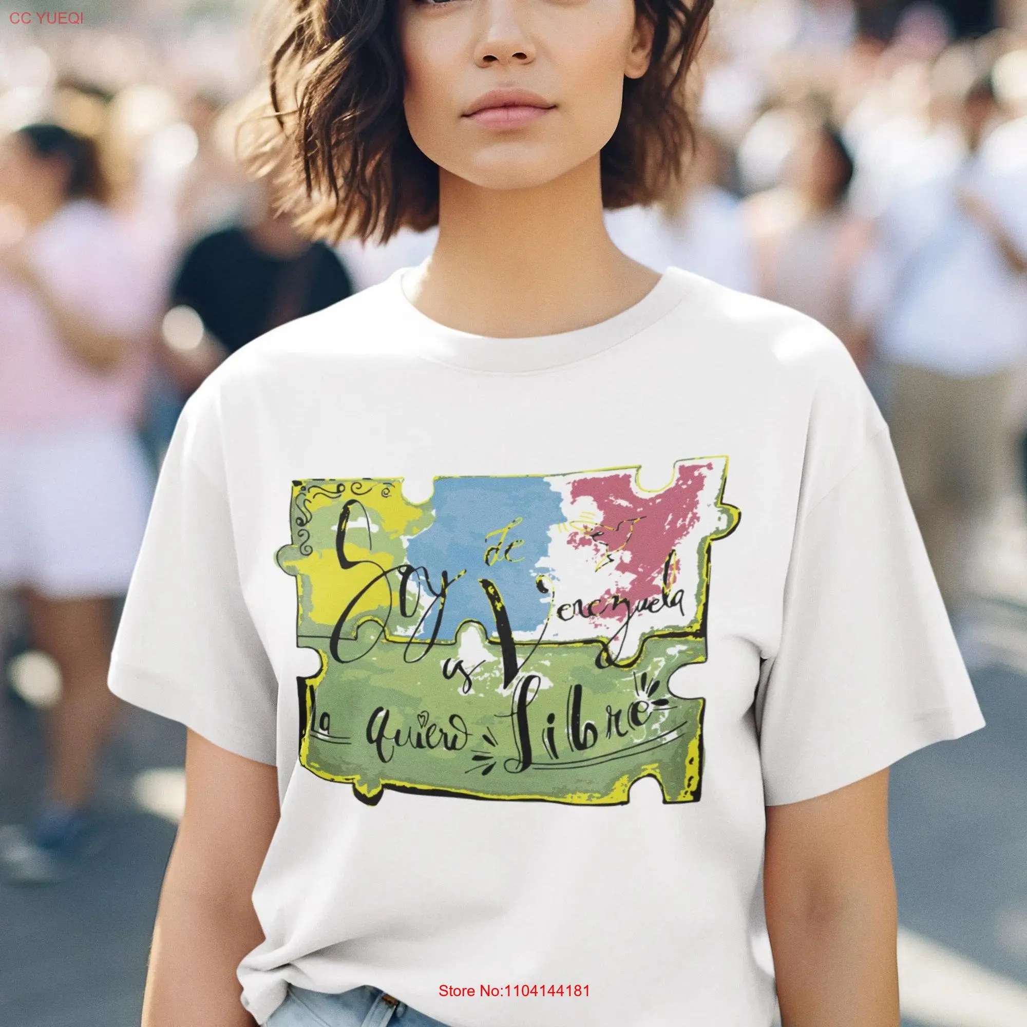 Венесуэлья Libre Футболка Hasta el Final Protest Venezuelan Ya Casi с длинными или короткими рукавами