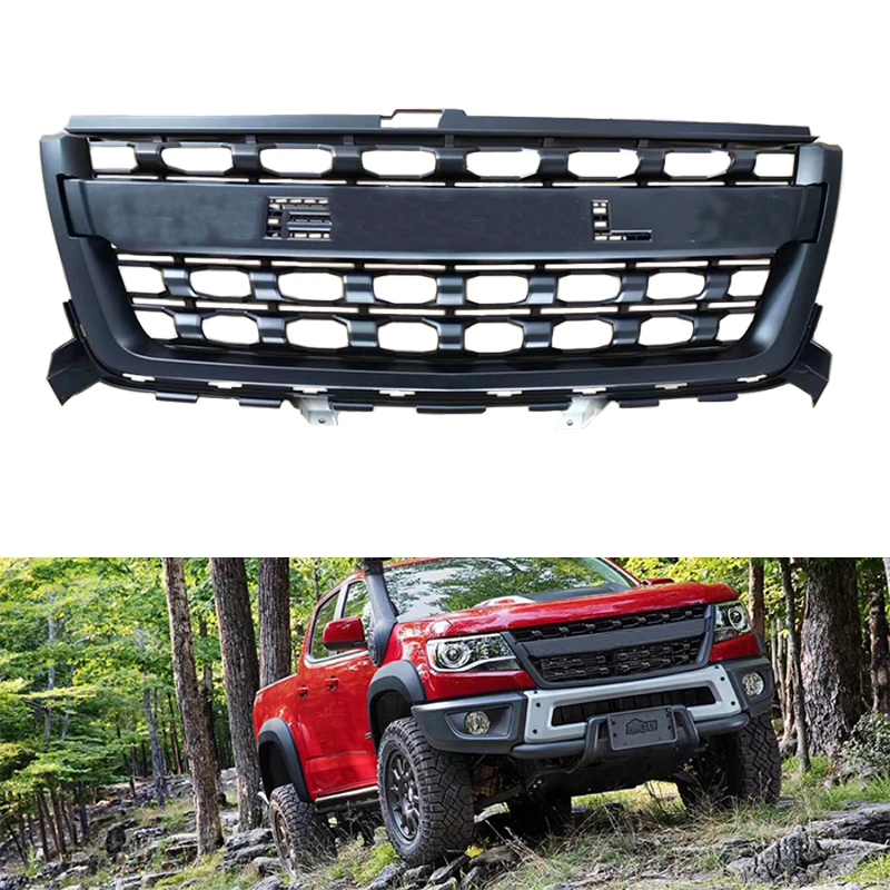 

Решетка для автомобиля Chevrolet Колорадо ABS gloosy black 2018 2019