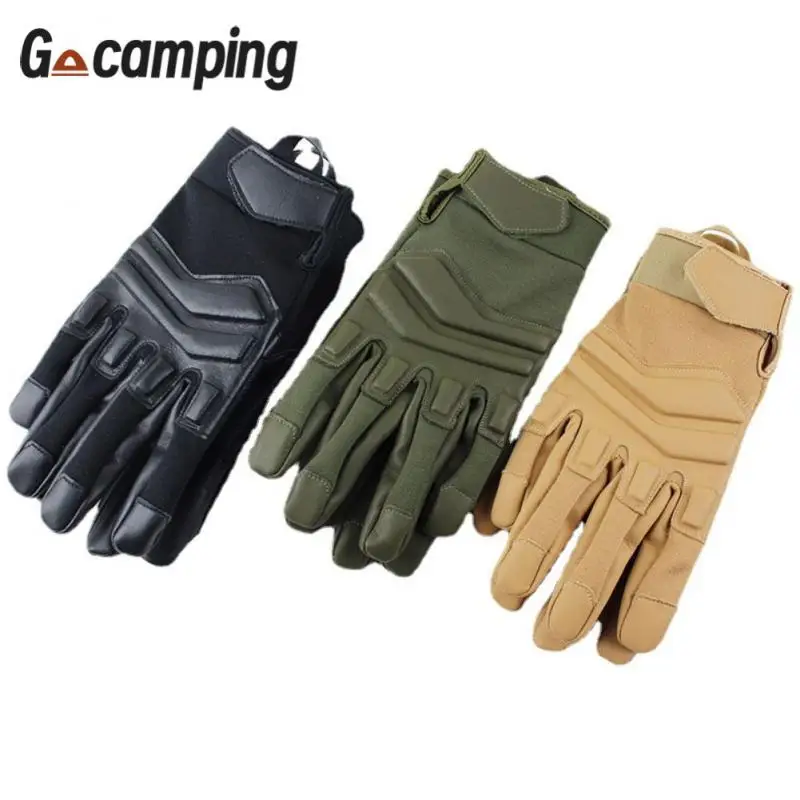 

Riding Gloves Shockproof Breathable Non-slip Full Finger Special Training Protective Sports Fitness Forces Tactical Combat
