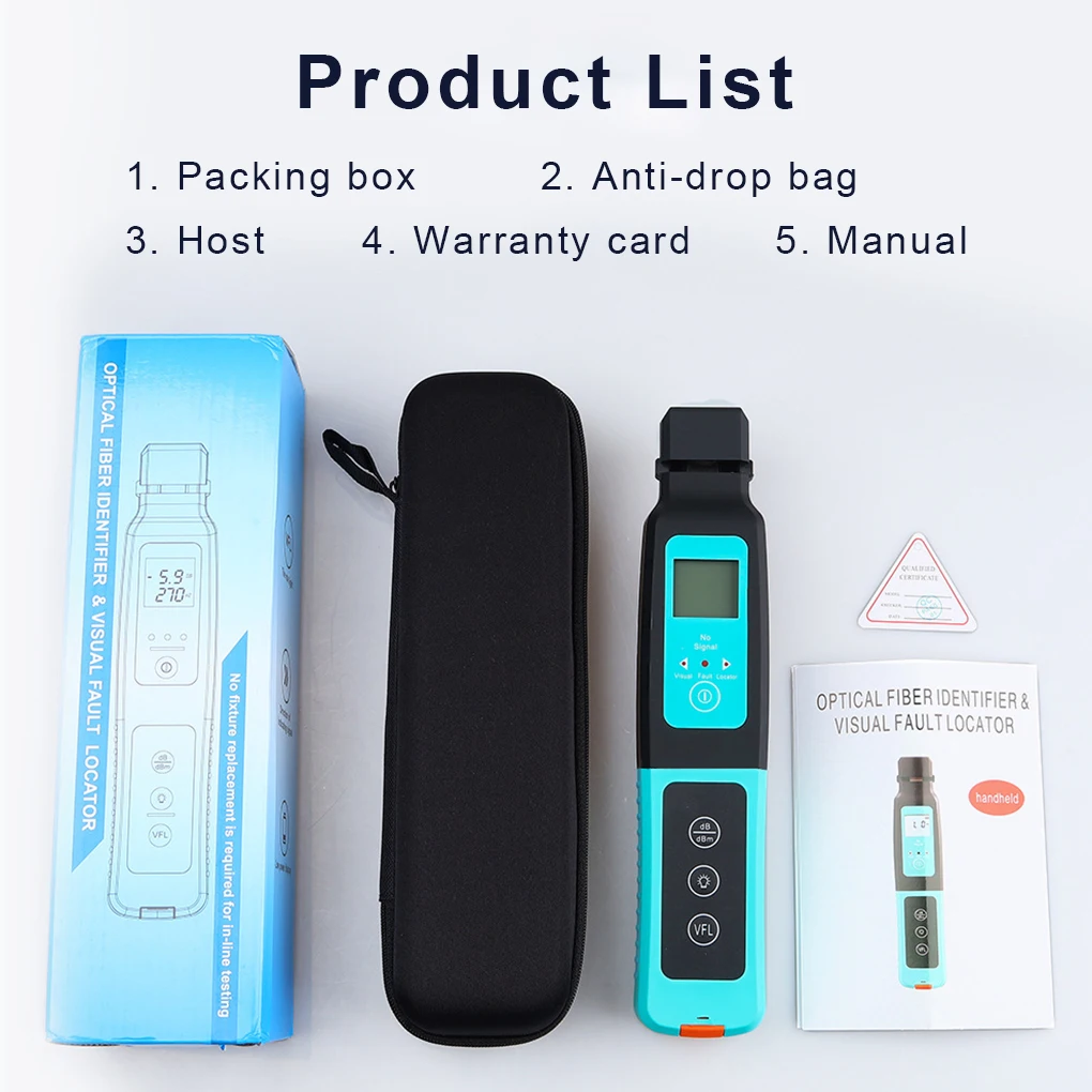 

Fiber Optic Identifier Multi-mode Optical Identify Tool Professional