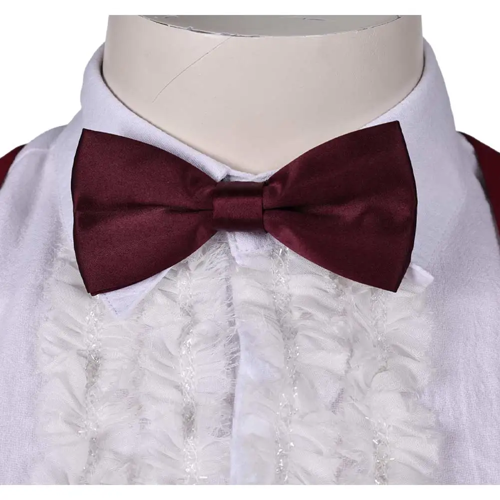 Мужской красный костюм для косплея Archmage из фильма насекомые с жидкостью парик