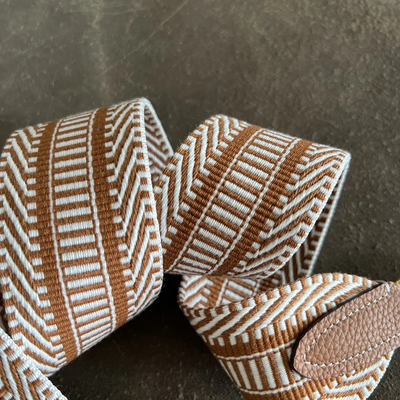 Kelly Bag Shoulder Strap Strap Diagonal Shoulder Bag Bag Strap Color Popular Comfortable Wide Canvas Strap Rainbow Wide