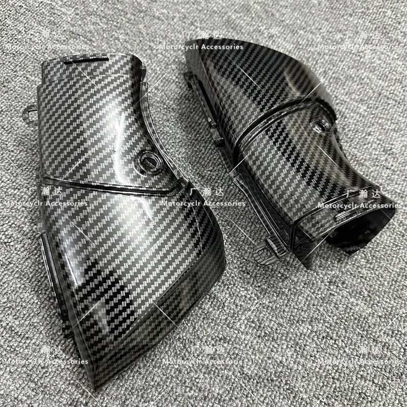 Задняя баран из углеродного волокна крышка воздухозаборной трубки обтекатель