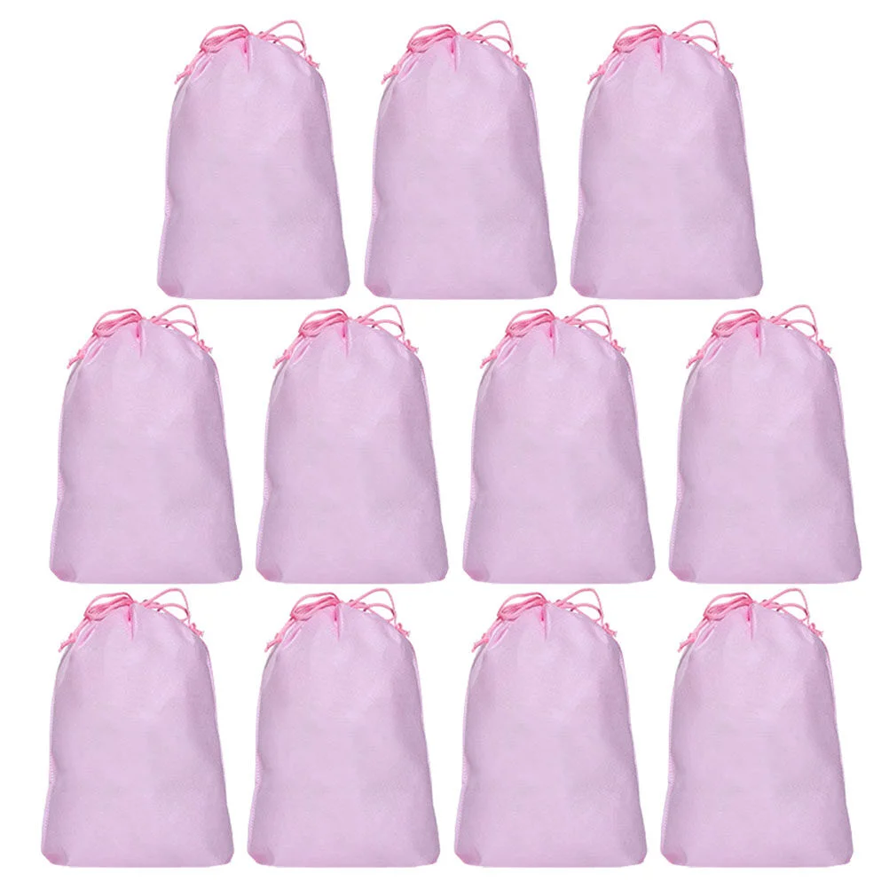 

Packing Shoe Bag Travel Portable Organizer Bags Non-woven Shoes Pouch For Drawstring
