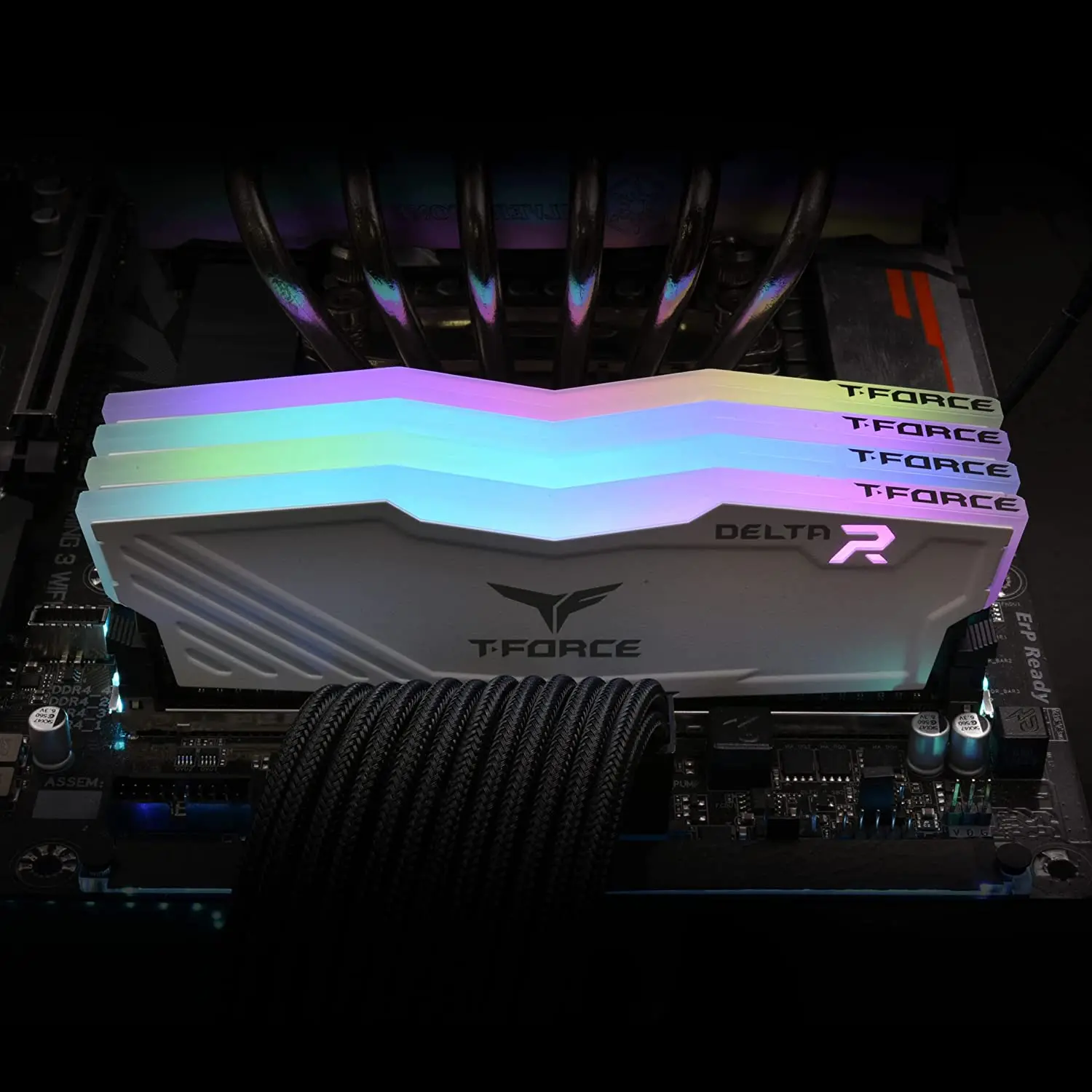 T force delta rgb 32gb 2x16gb. Teamgroup t-force delta rgb. teamgroup ddr4 32 gb 3200. dimm teamgroup t-force delta rgb 32gb. оперативная память dimm teamgroup t-force delta rgb 32gb (16gb x2) ddr5-6000 white (ff4d532g6000hc38adc01).
