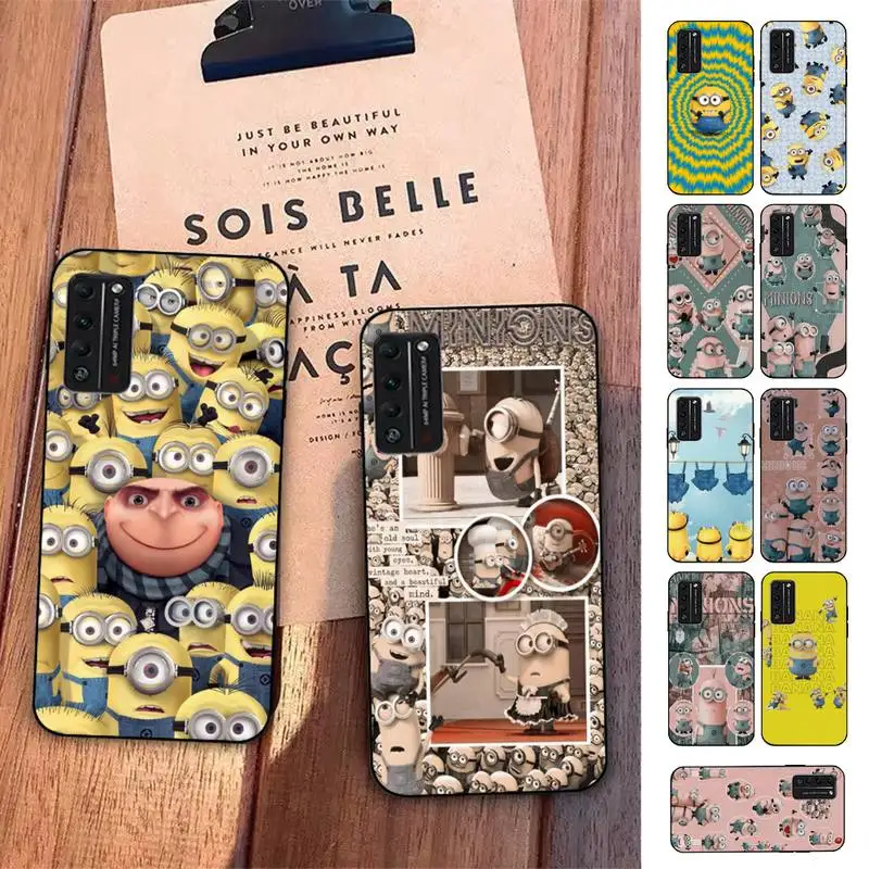 

Bandai Minions Phone Case for Huawei Honor 10 i 8X C 5A 20 9 10 30 lite pro Voew 10 20 V30