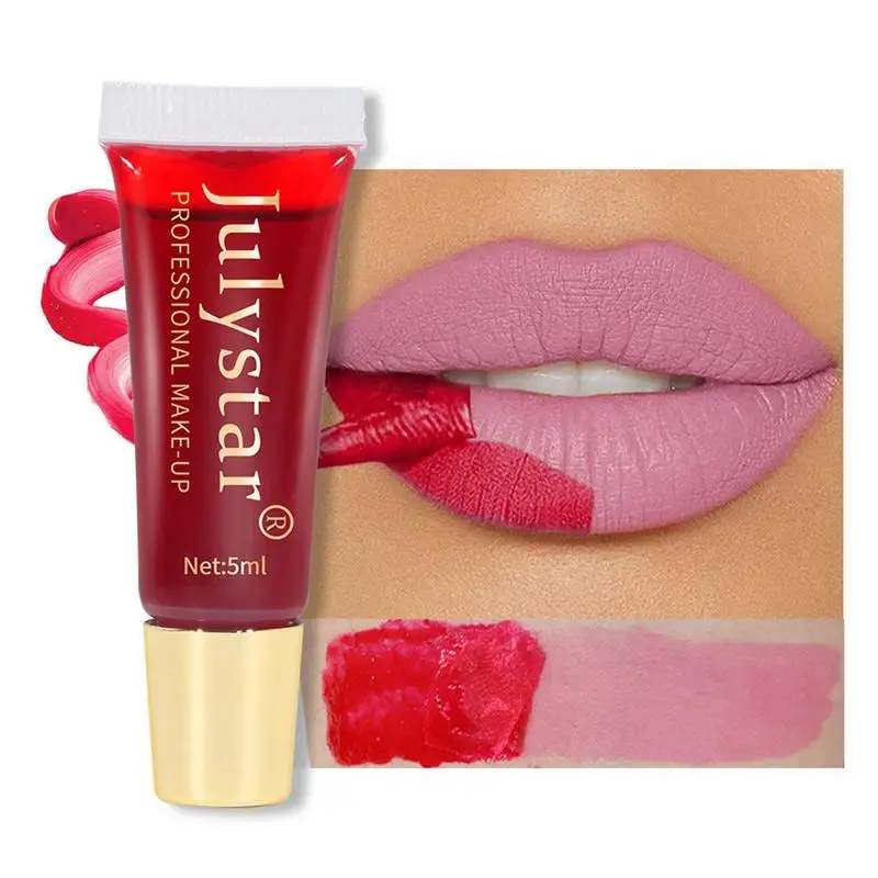 

Waterproof Peel Off Lip Stain Peel-Off Masque Tint Gloss Long Lasting Waterproof Natural Color Lip Stain For Girls Women Gifts