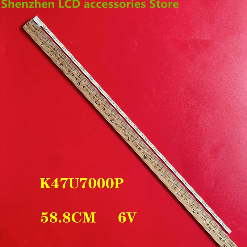 Новинка для Haier K47U7000P фонарь LD47U7000 фонарь ЖК-экран V470fwss03 ТВ фонарь 6 в 66 светодиодов 58,8 см