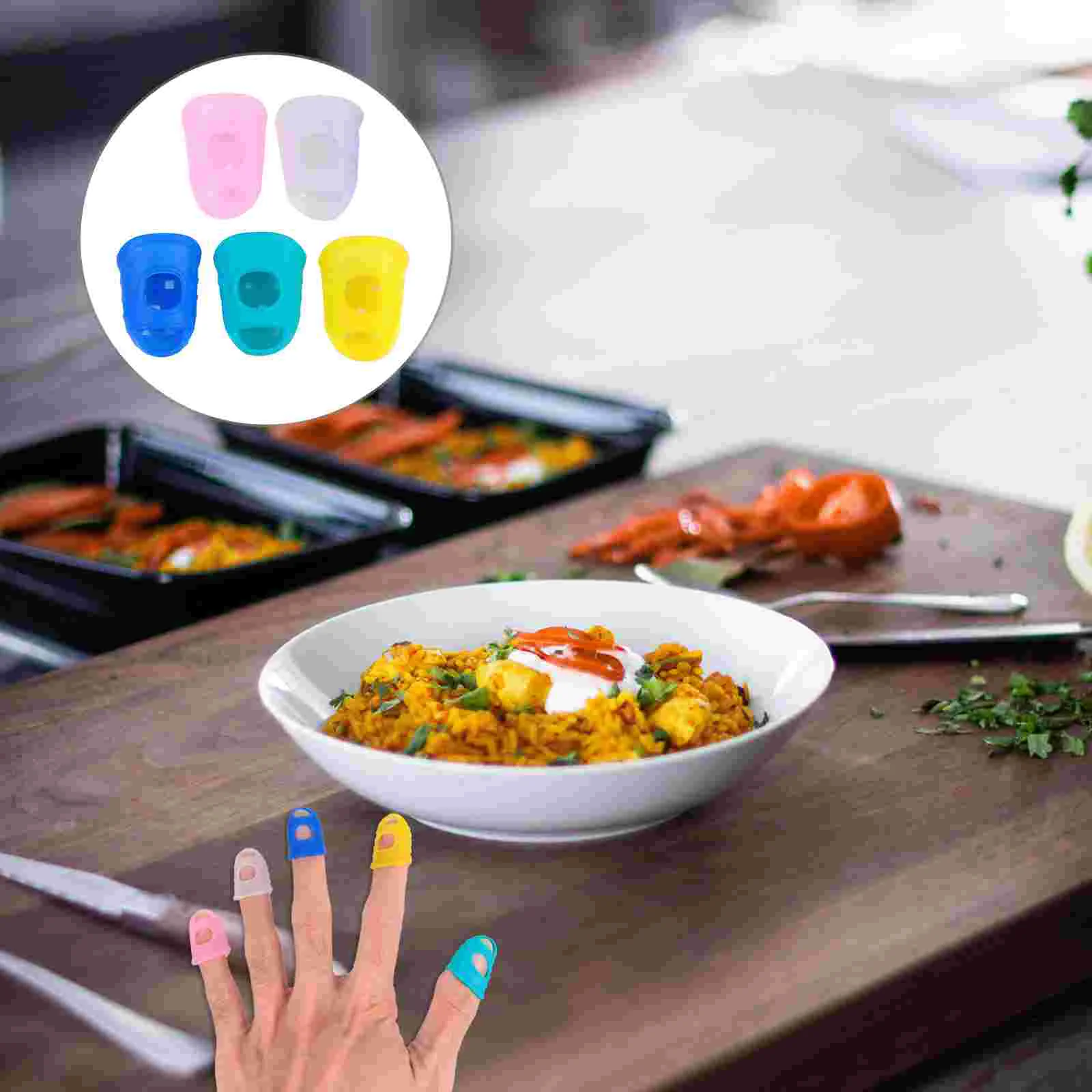 

Нескользящие накладки на пальцы, 40 шт., защитные колпачки для пальцев, удобные защитные колпачки)