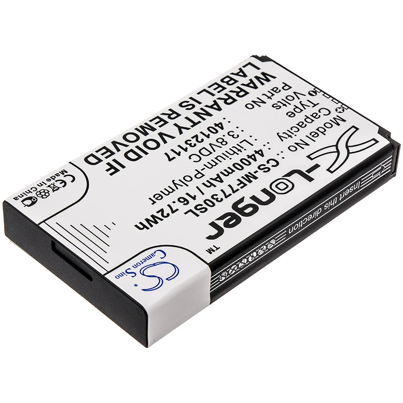 Аккумулятор ALLCCX GreenBattery 4400 мАч 3.8В 16.72Втч Li-Polymer для Novatel Wireless 40123117, MiFi 7730, Verizon Jetpack 4GLTE (art.: 3920da2eb5404) - 3920da2eb5404