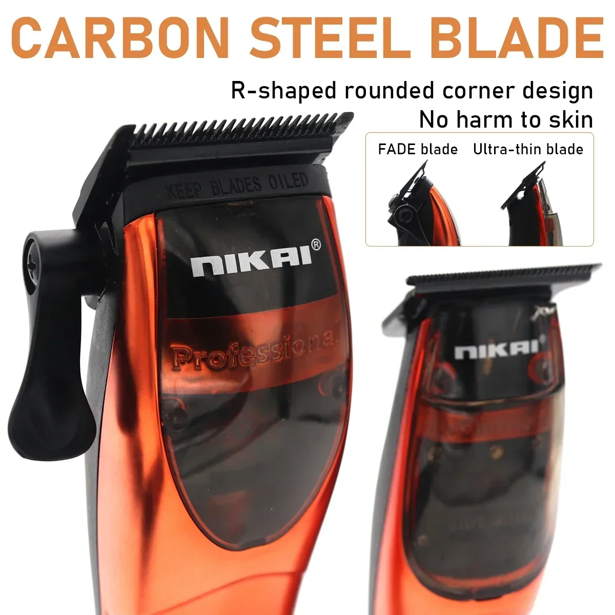 Машинка для стрижки волос мужская с магнитным двигателем 9200 об/мин