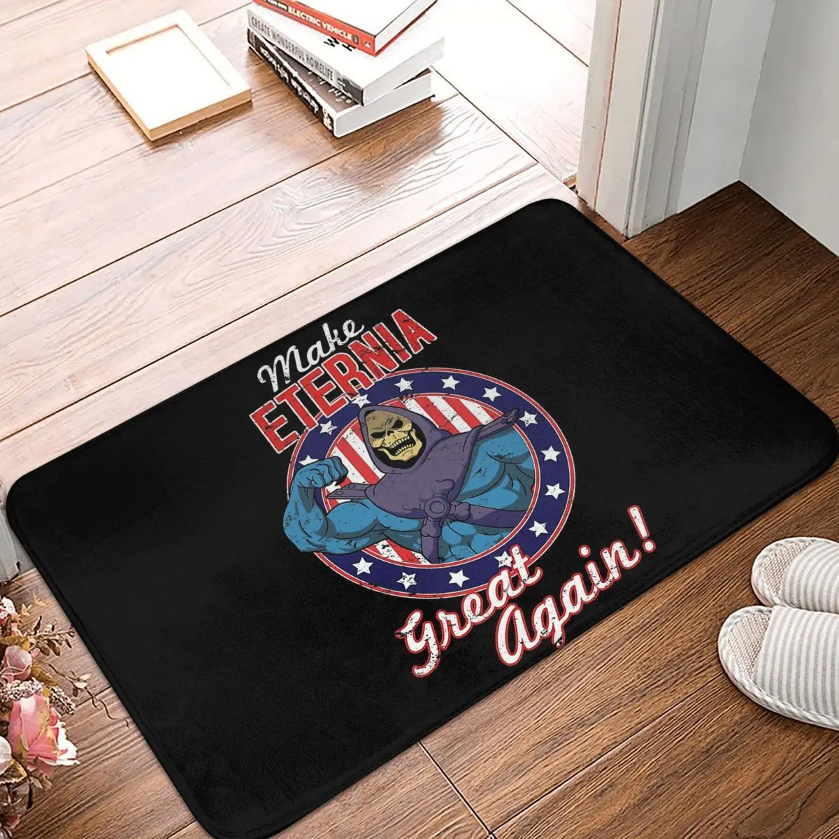 

He-Man and the Masters of the Universe Non-slip Doormat Make Eternia Great Again Bath Kitchen Mat Welcome Carpet Indoor Modern