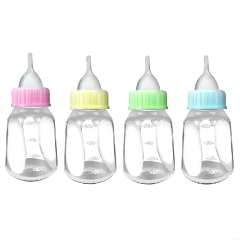 L43A 4pcs Pet Kits Комплекты для сосков чистая щетка бутылок кормления кошачьего молока
