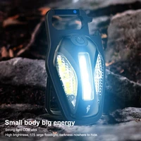 multifunctional mini glare cob keychain light usb charging emergency lamps strong magnetic repair work outdoor camping light