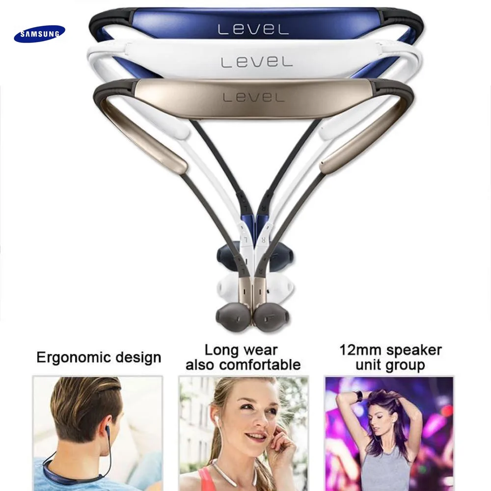 

Original Samsung Level U Pro Wireless Bluetooth Earphones BG920 High Quality Fashion Outdoor Sports Earplugs For Xiaomi iPhone