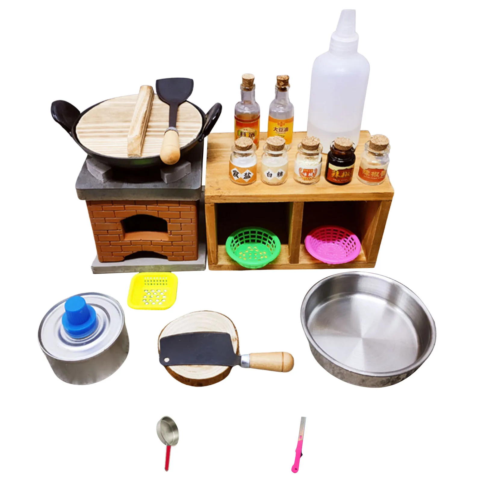 Kids Cooking Sets Real Mini Camping Cooking Utensils Pretend Games Role Play For Boys And Girls Home Decoration Birthday Gifts
