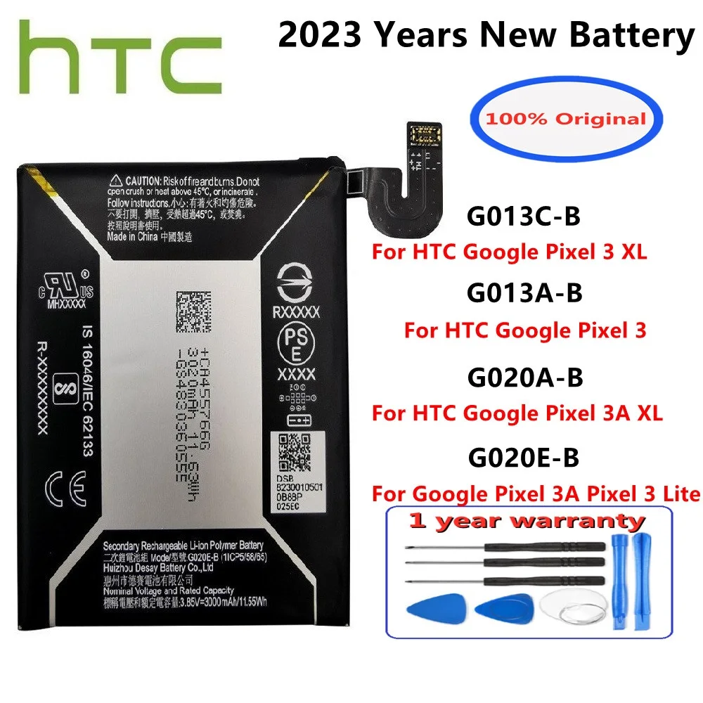 

Аккумулятор для смартфона HTC Google Pixel 3 3A XL 3XL 3 Lite Pixel3 XL 3 Lite