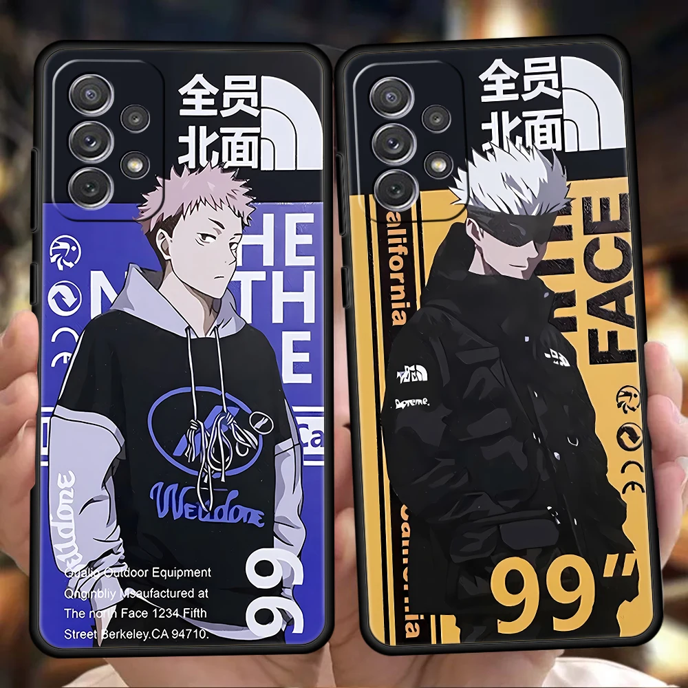 

Jujutsu Kaisen Phone Case for Samsung Galaxy A13 A14 A54 A73 A34 A51 A71 A22 A23 A32 A52 A01 A31 A41 Shockproof TPU Shell Capas