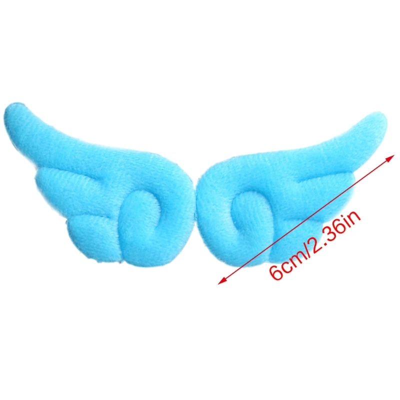 10 пар заколок для волос с крыльями ангела стильных девочек головные уборы из