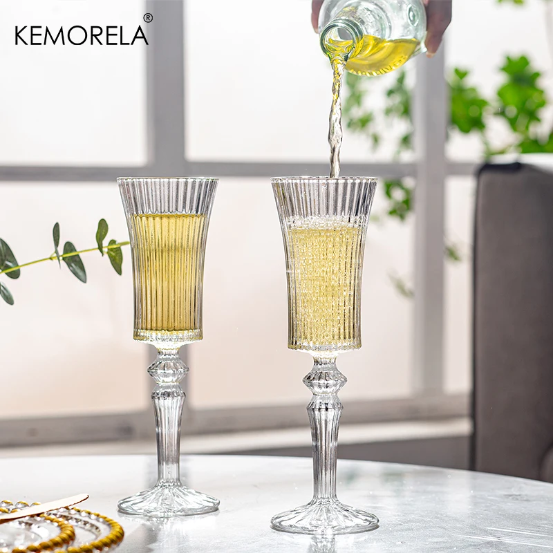 4 шт. декоративные бокалы для вина и шампанского