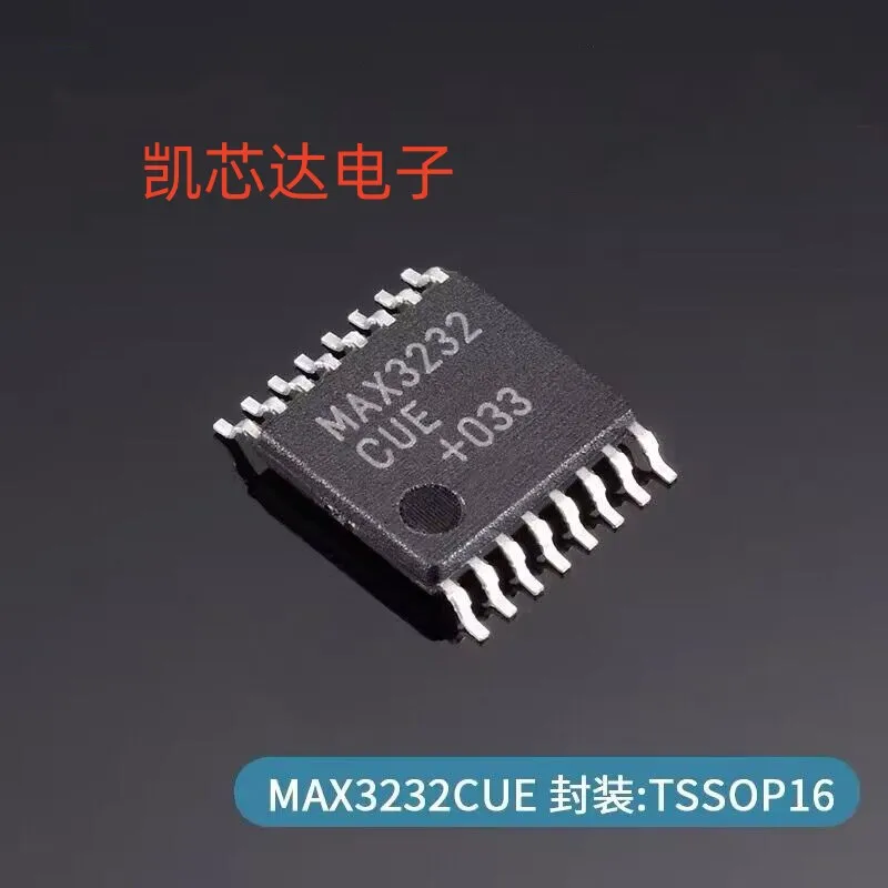 

50pcs brand new MAX3232 MAX3232EUE MAX3232CUE TSSOP16 RS-232 transceiver patch
