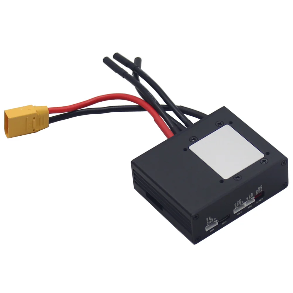 

Bluetooth Single Ubox 100V 100A Motor Controller Based on VESC with Aluminum Cooling Plate 250A Project with BMI 160 Module