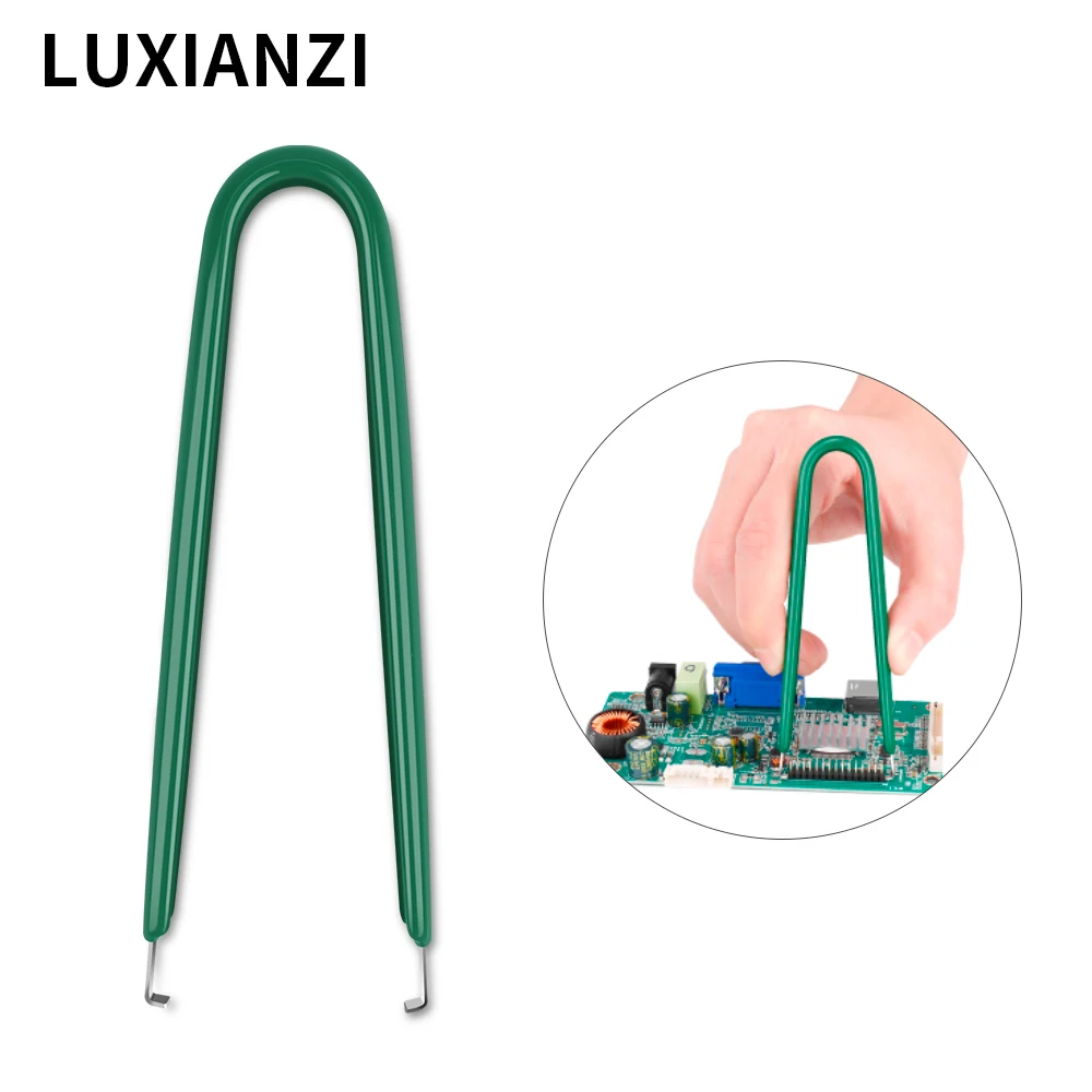 

LUXIANZI IC Chip Extractor Parts Gripper Four Claw Hold Tightly Electronic Component Pick Up Tools For Gripping Metal Grabber