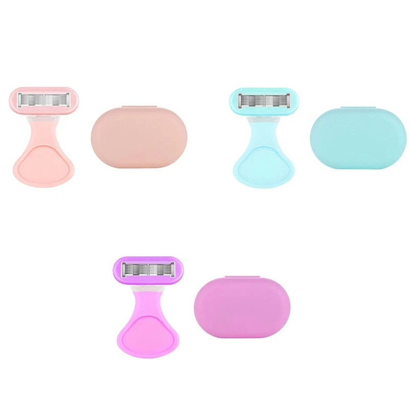 For Women Girls Ultra Thin Layers Blade With Lubricating Soap Safety Razor Shaving & Hair Removal