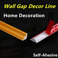 3d pvc baseboard self adhesive skirting waist line background border strip corner decor line ceiling decoration edging sticker